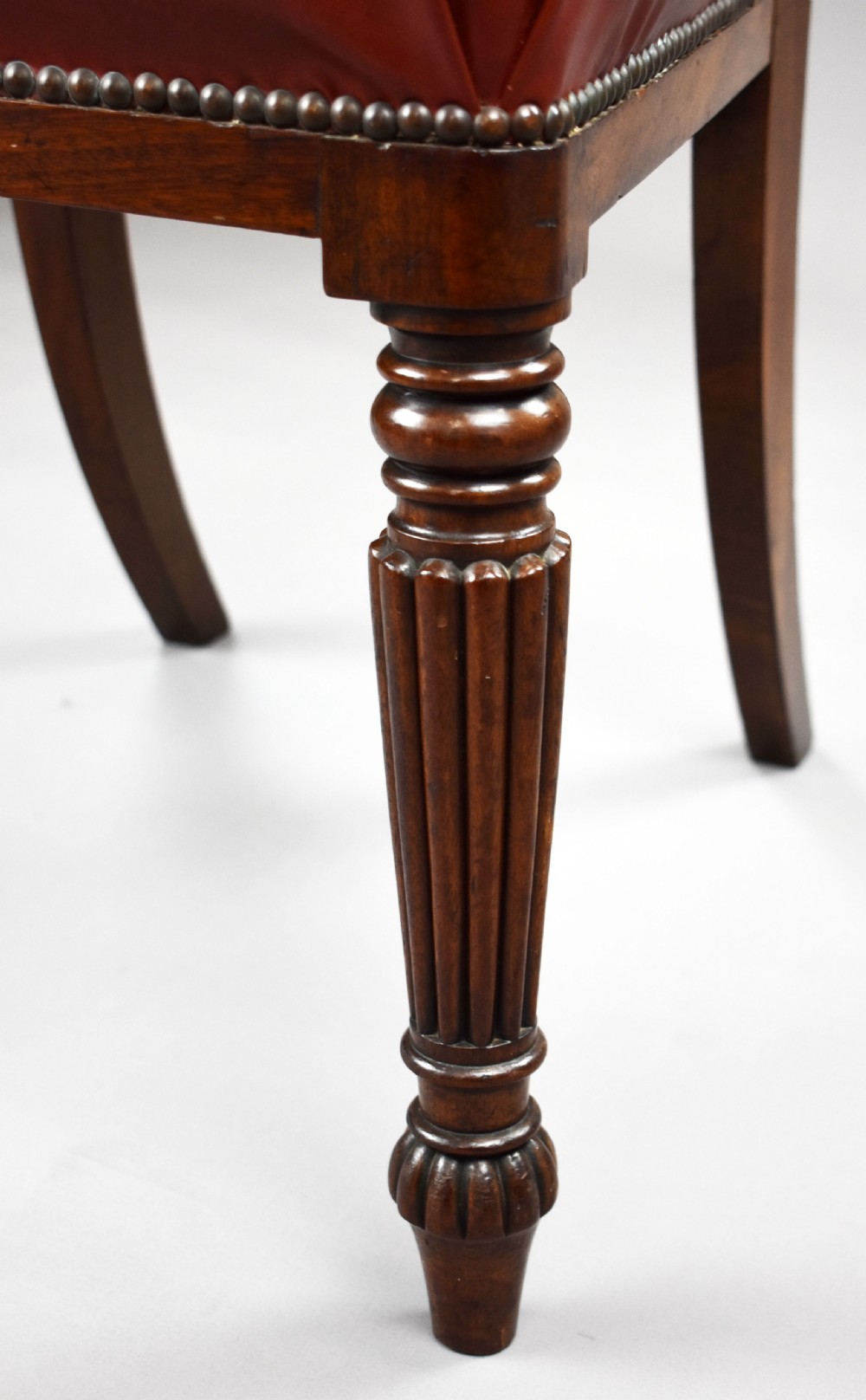 Set of 4 George III Mahogany Dining Chairs View VIII