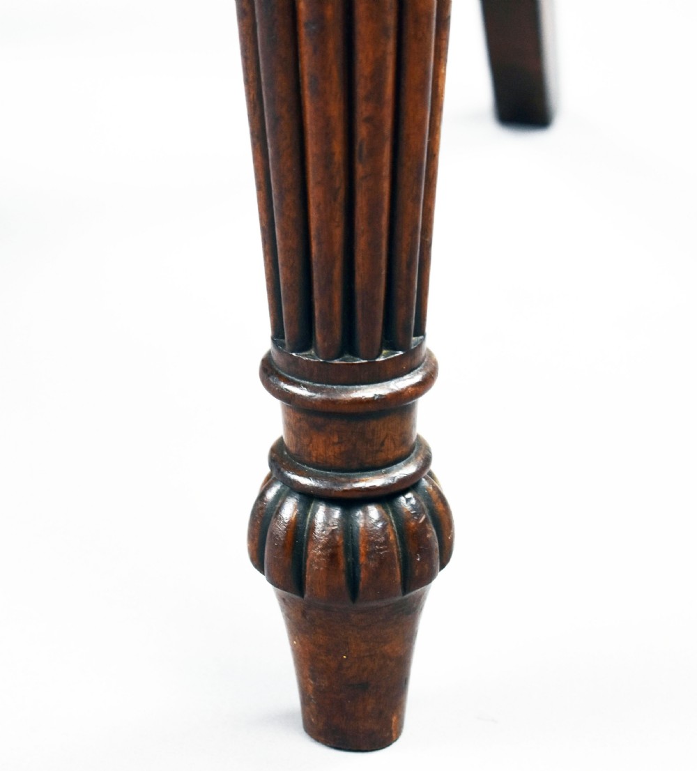 Set of 4 George III Mahogany Dining Chairs View X