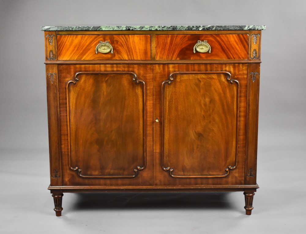 Antique Mahogany Cutlery Cabinet View II