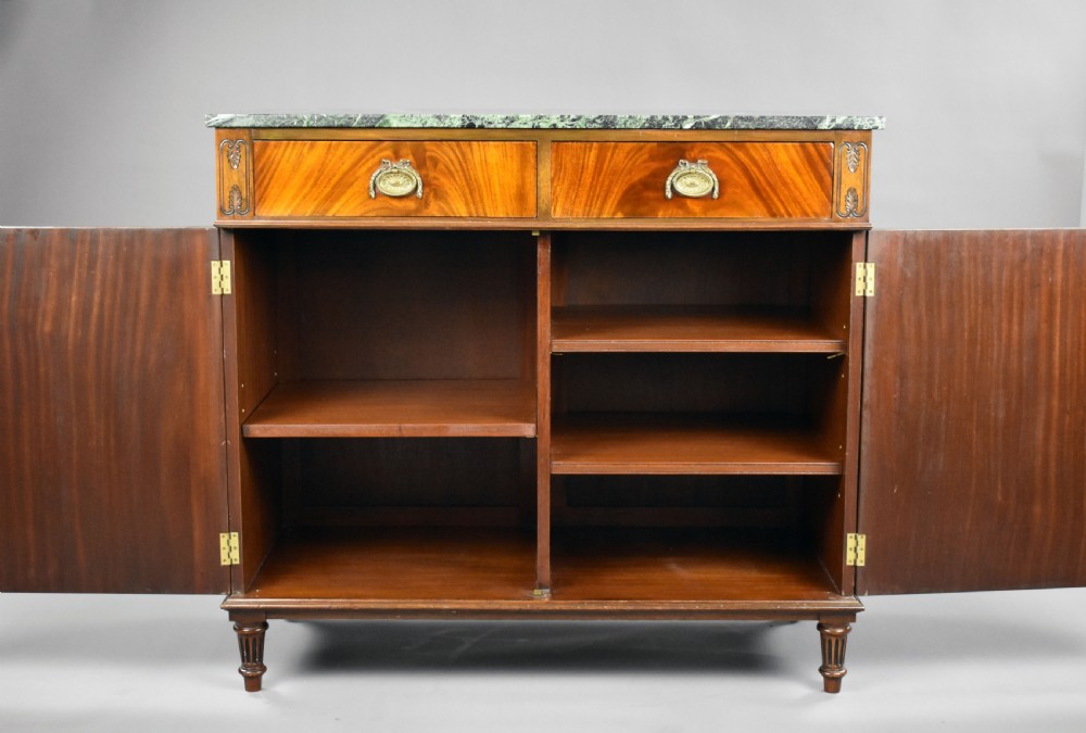 Antique Mahogany Cutlery Cabinet View X