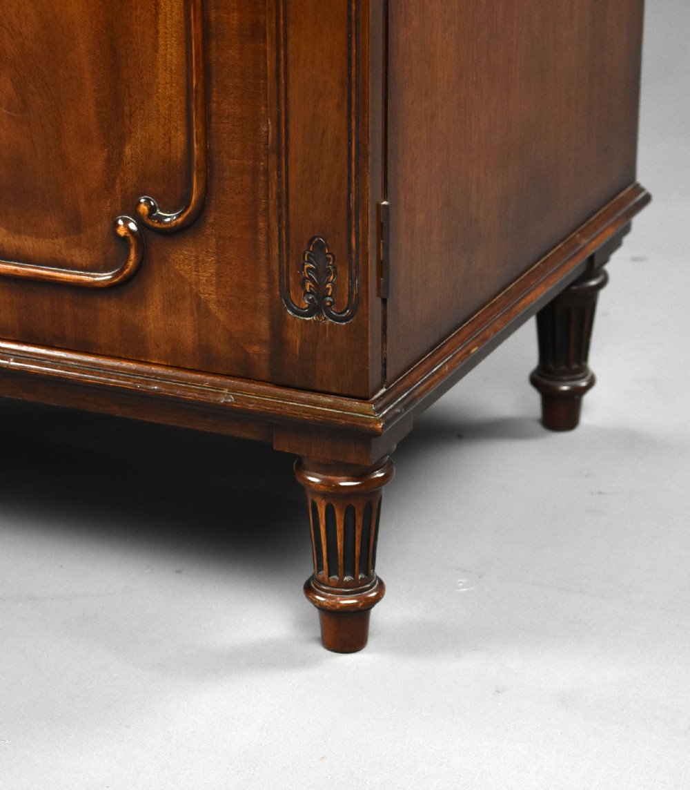 Antique Mahogany Cutlery Cabinet View XII