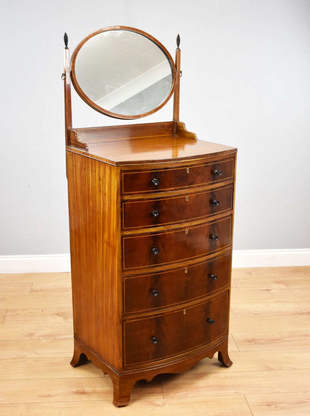 Edwardian Mahogany Dressing Chest