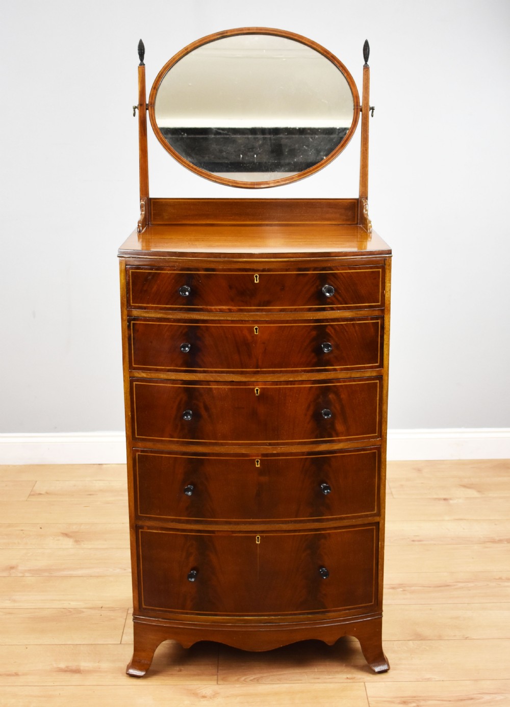 Edwardian Mahogany Dressing Chest View II