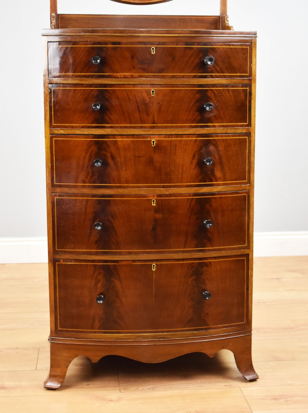 Edwardian Mahogany Dressing Chest View III