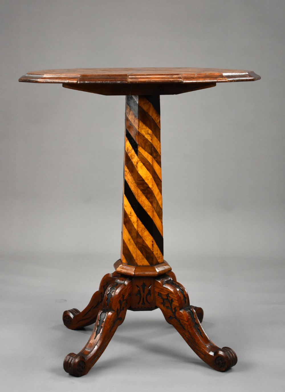 Victorian Specimen Wood Occasional Table View II
