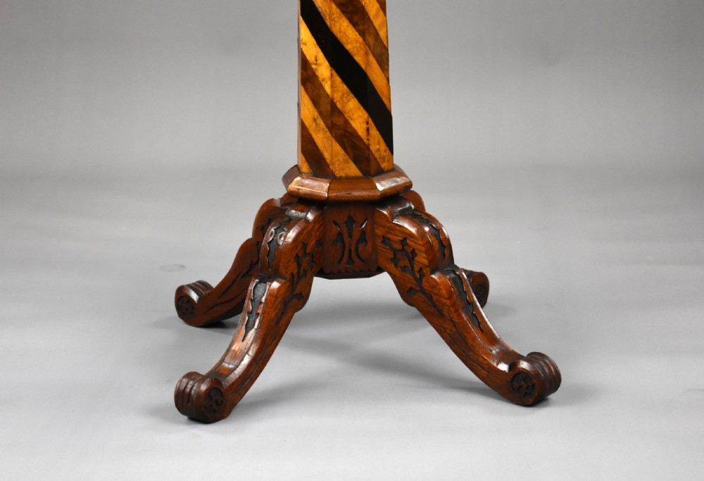 Victorian Specimen Wood Occasional Table View IV