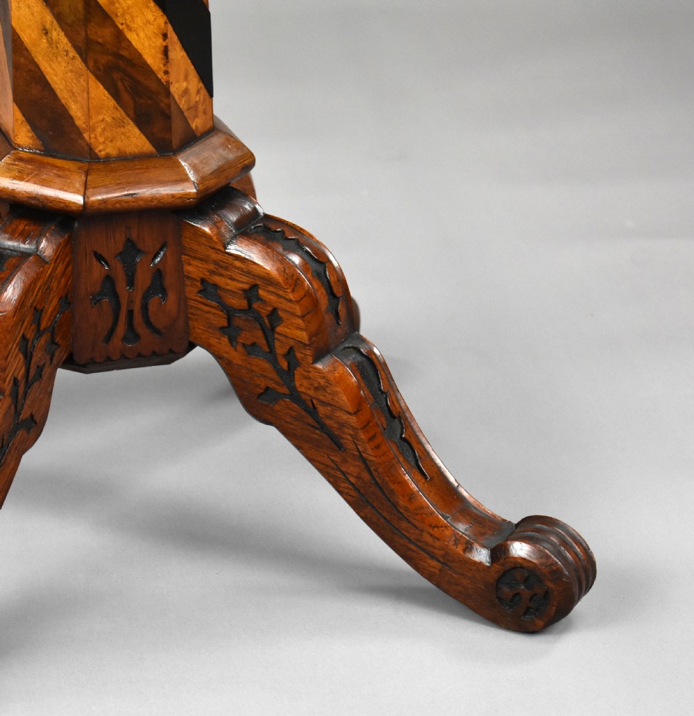 Victorian Specimen Wood Occasional Table View V