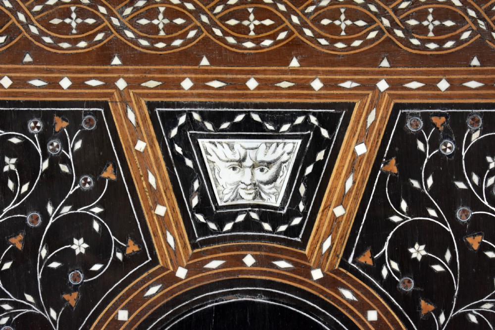 19th Century Profusely Inlaid Mahogany Cabinet View XXIV