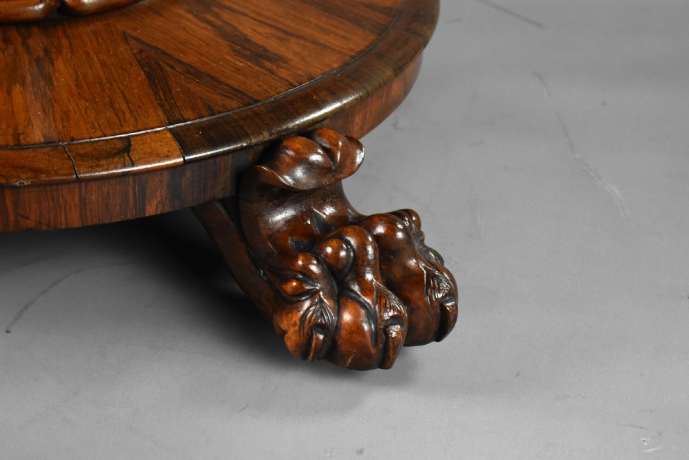 Victorian Burr Walnut Marquetry Table View XIV