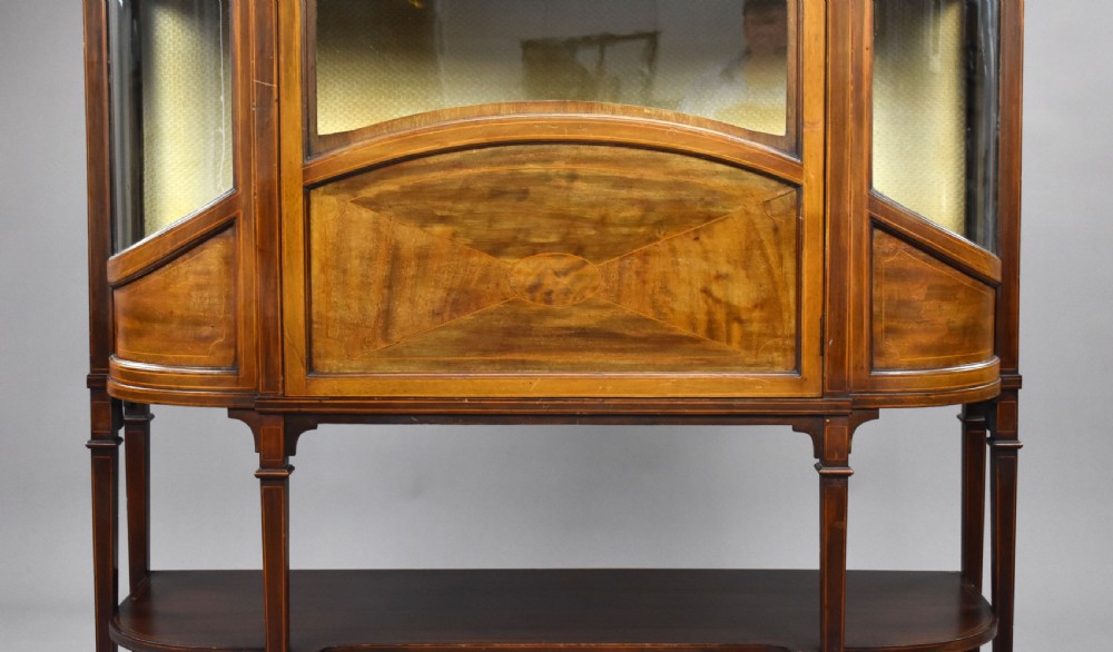 Edwardian Mahogany Display Cabinet View III