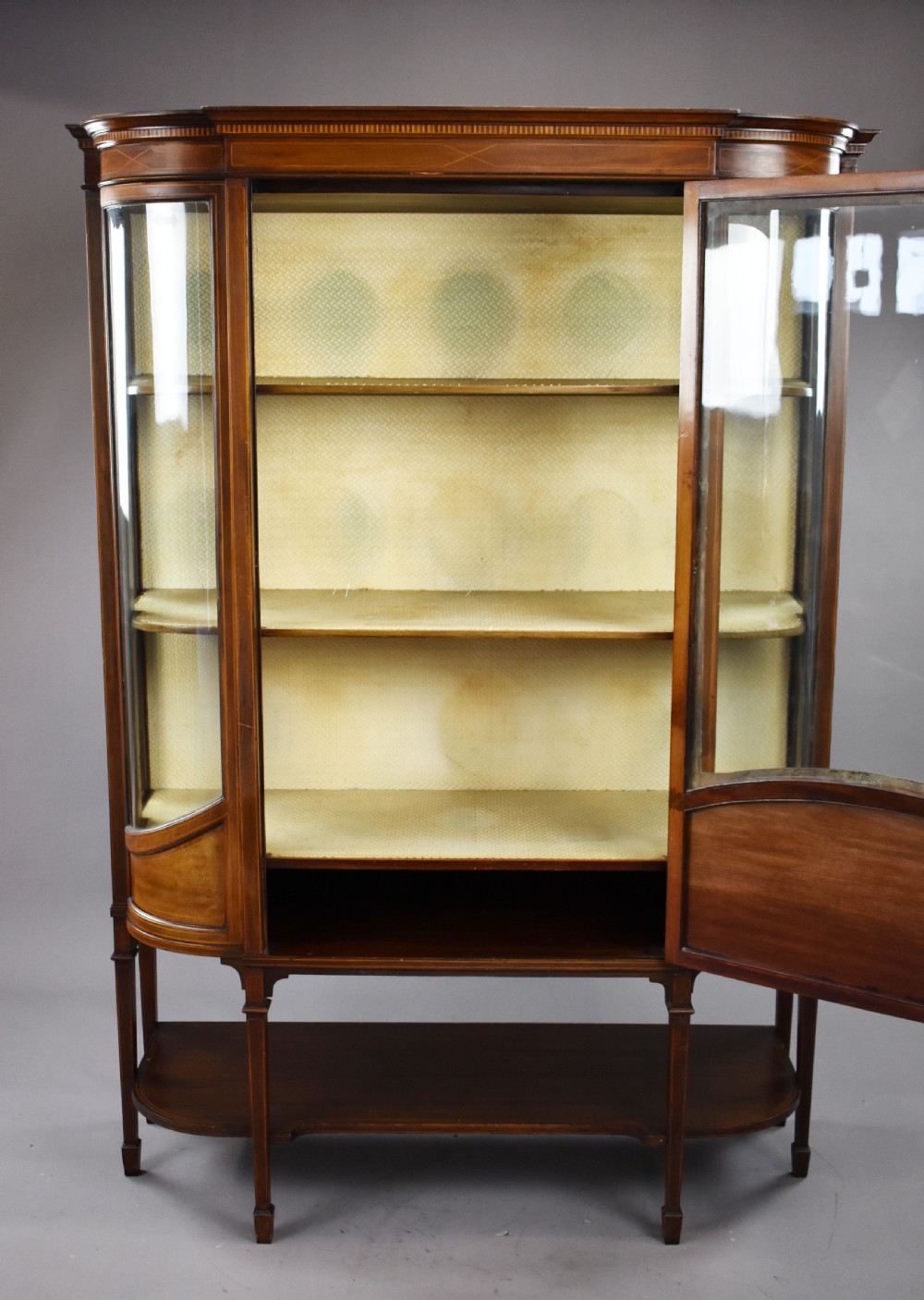 Edwardian Mahogany Display Cabinet View IV