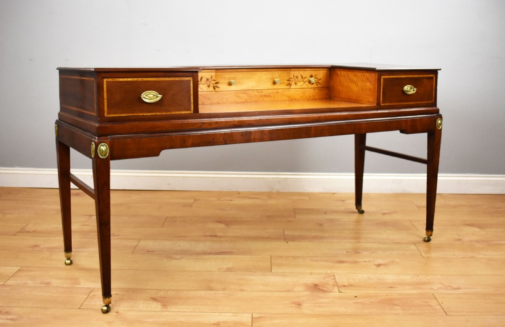 Victorian Mahogany & Satinwood Dressing Table