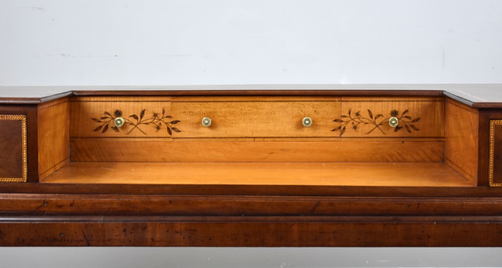 Victorian Mahogany & Satinwood Dressing Table View IV