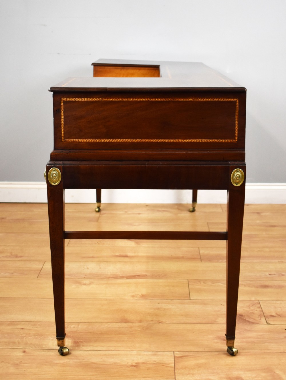 Victorian Mahogany & Satinwood Dressing Table View VII