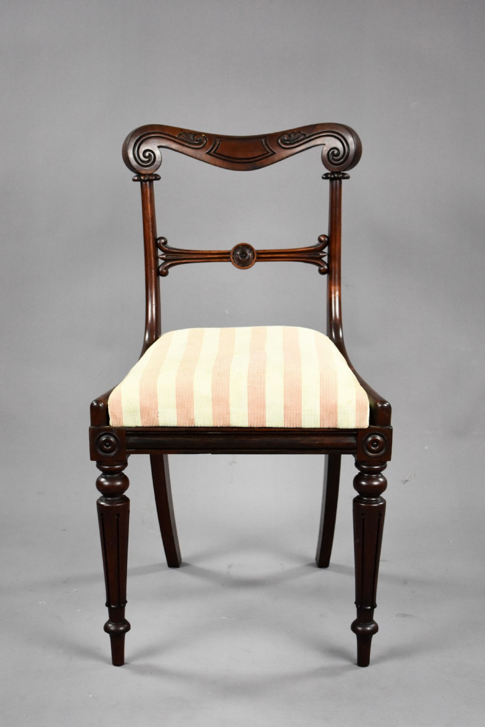 Set of 4 William IV Rosewood Dining Chairs View III
