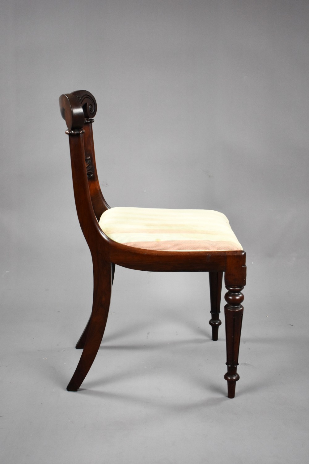 Set of 4 William IV Rosewood Dining Chairs View IV