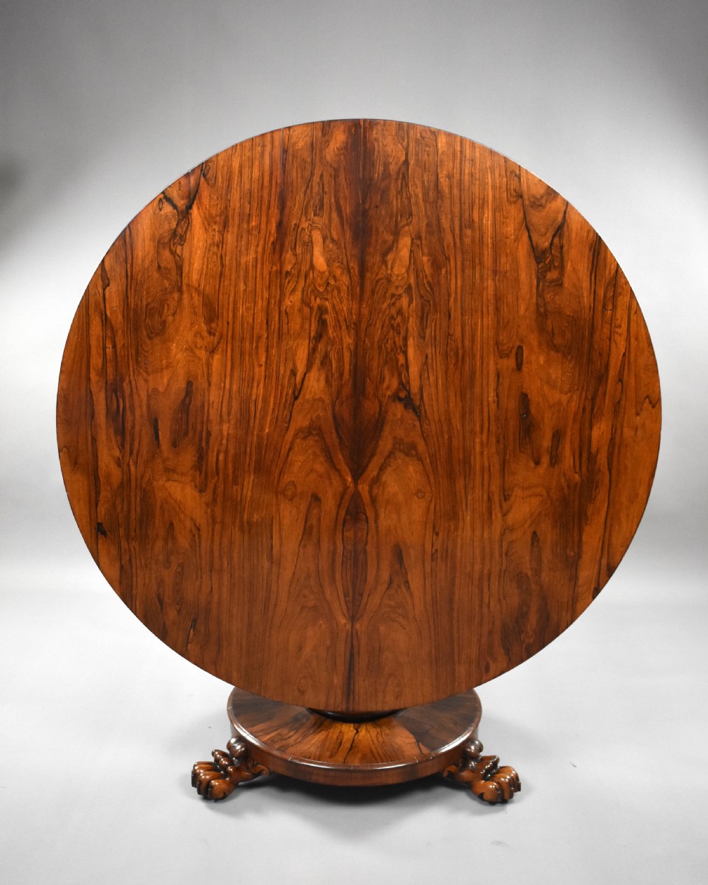 William IV Rosewood Circular Breakfast Table