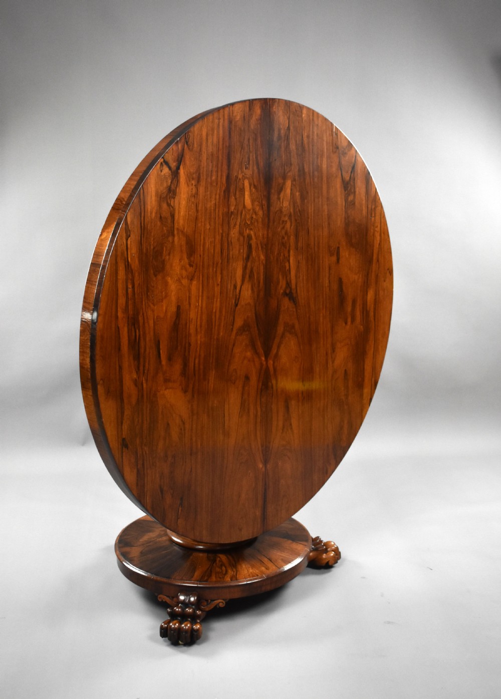 William IV Rosewood Circular Breakfast Table View II