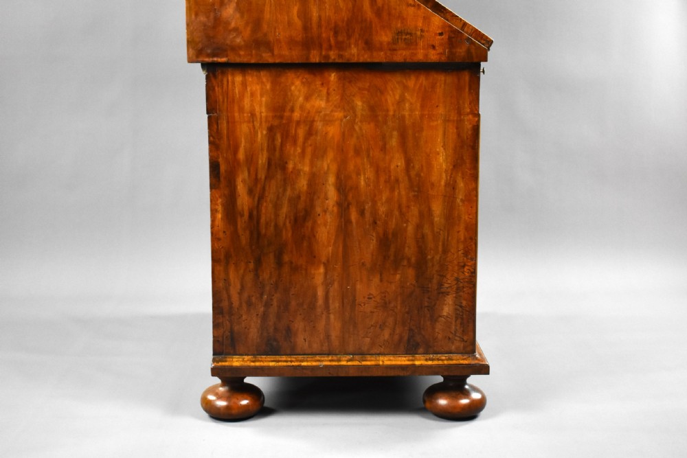 18th Century Burr Walnut Bureau View X