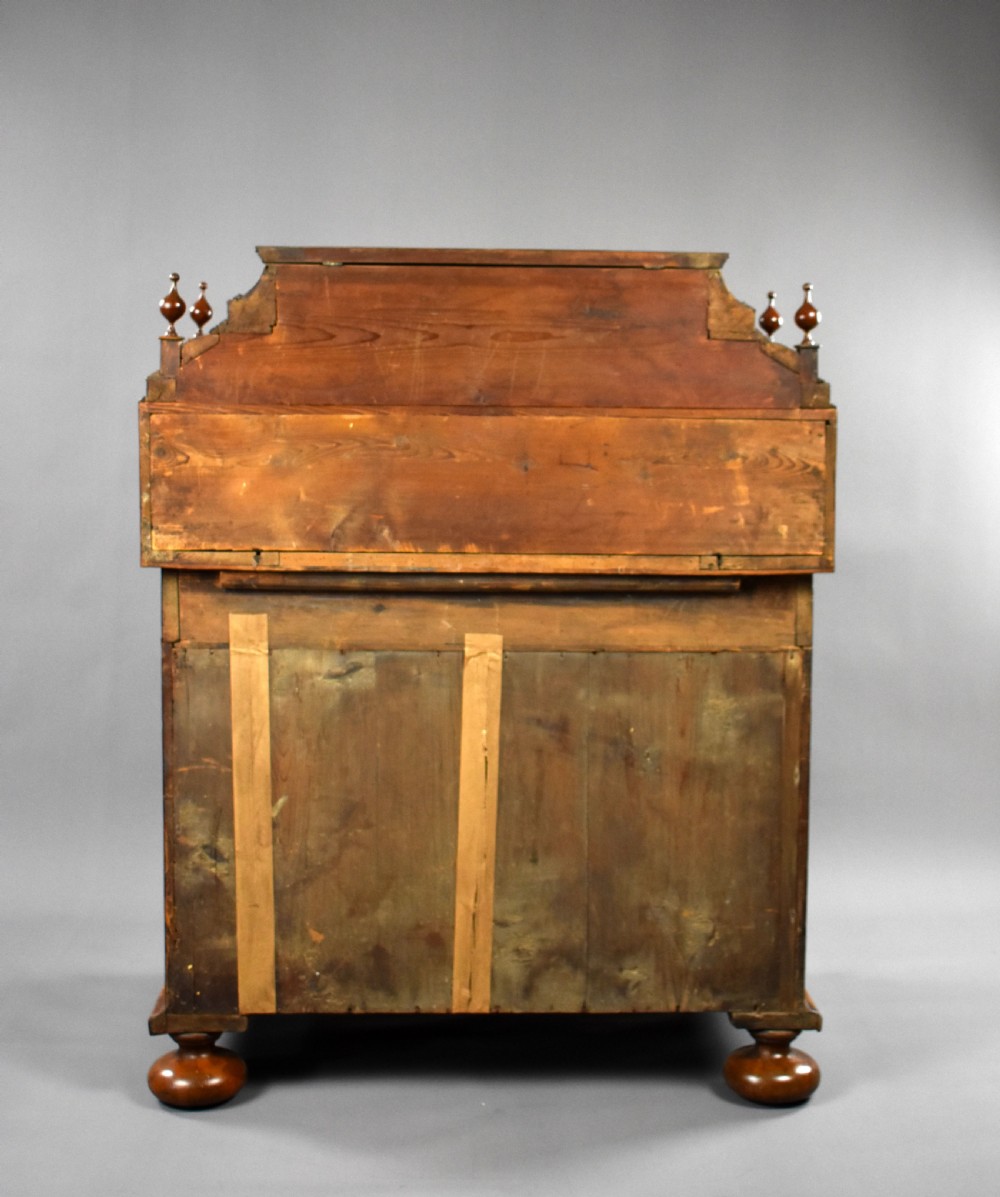 18th Century Burr Walnut Bureau View XI