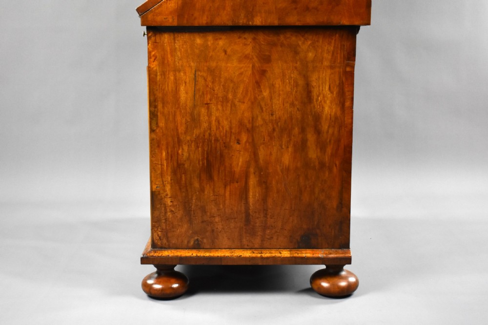 18th Century Burr Walnut Bureau View XIV