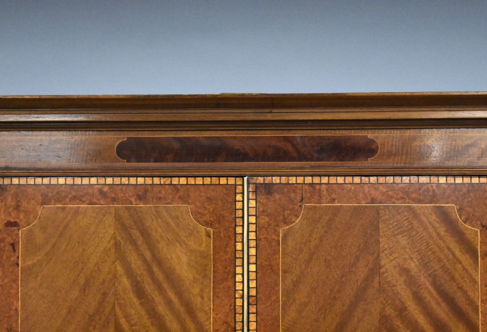 Edwardian Mahogany Wardrobe View IX