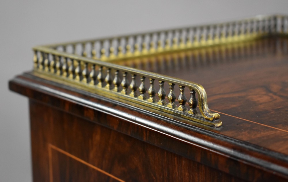 Victorian Rosewood Inlaid Coal Purdonium by Jas Shoolbred View XIV