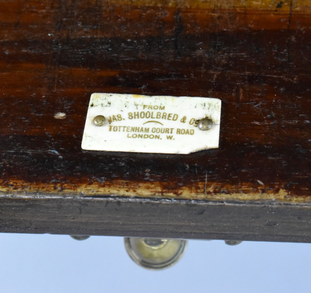 Victorian Rosewood Inlaid Coal Purdonium by Jas Shoolbred View XV