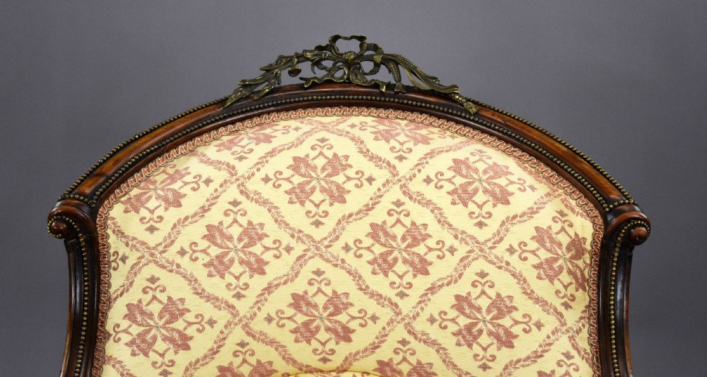 Victorian Rosewood Ladies and Gentleman Armchairs View V