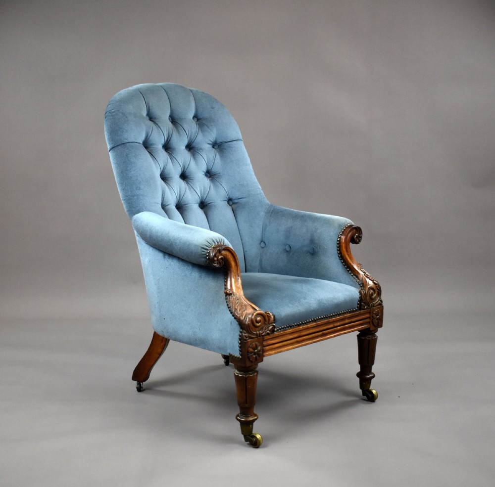 William IV Rosewood Armchair