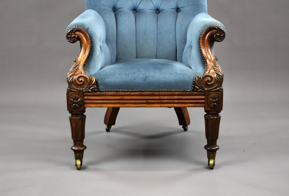 William IV Rosewood Armchair View IV