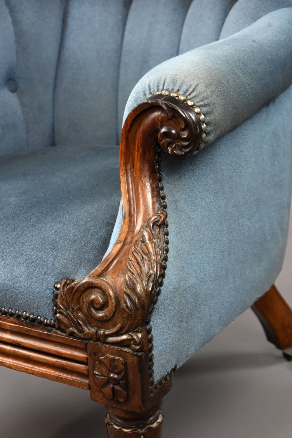 William IV Rosewood Armchair View X