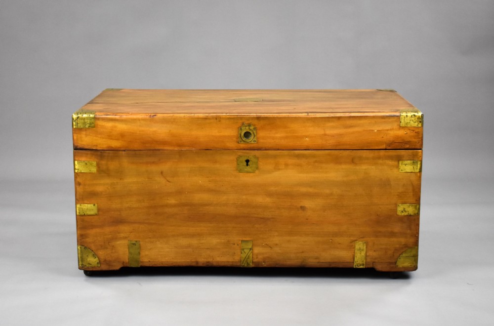 Victorian Camphor Wood Trunk View II
