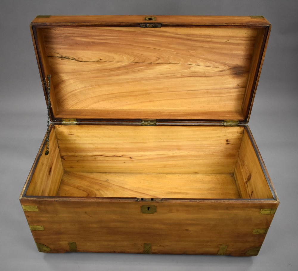 Victorian Camphor Wood Trunk View IV