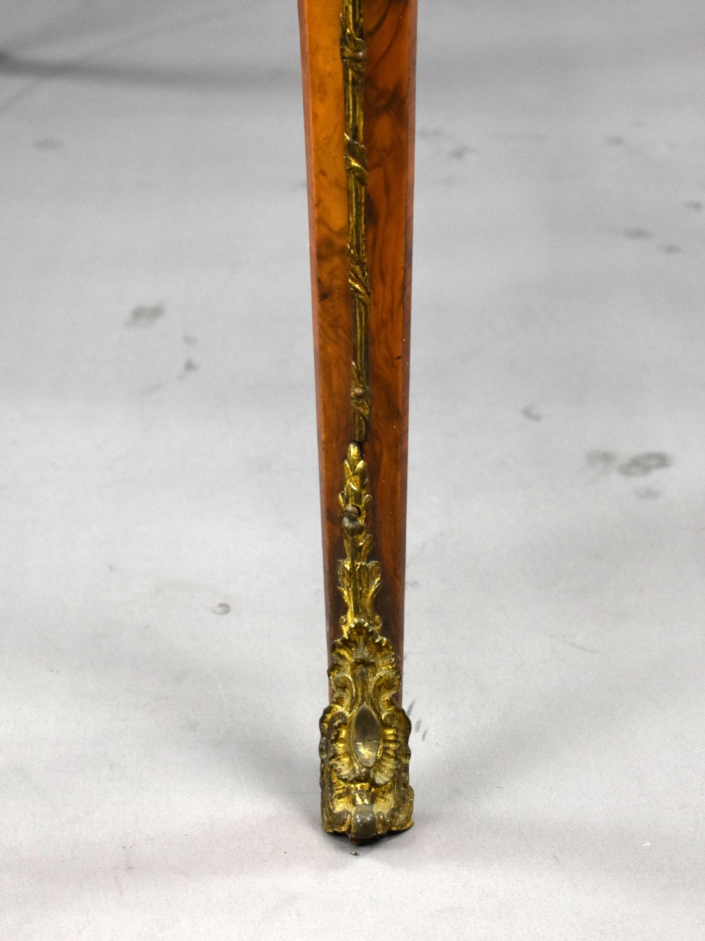 Victorian Burr Walnut Card Table Attributed to Gillow View X