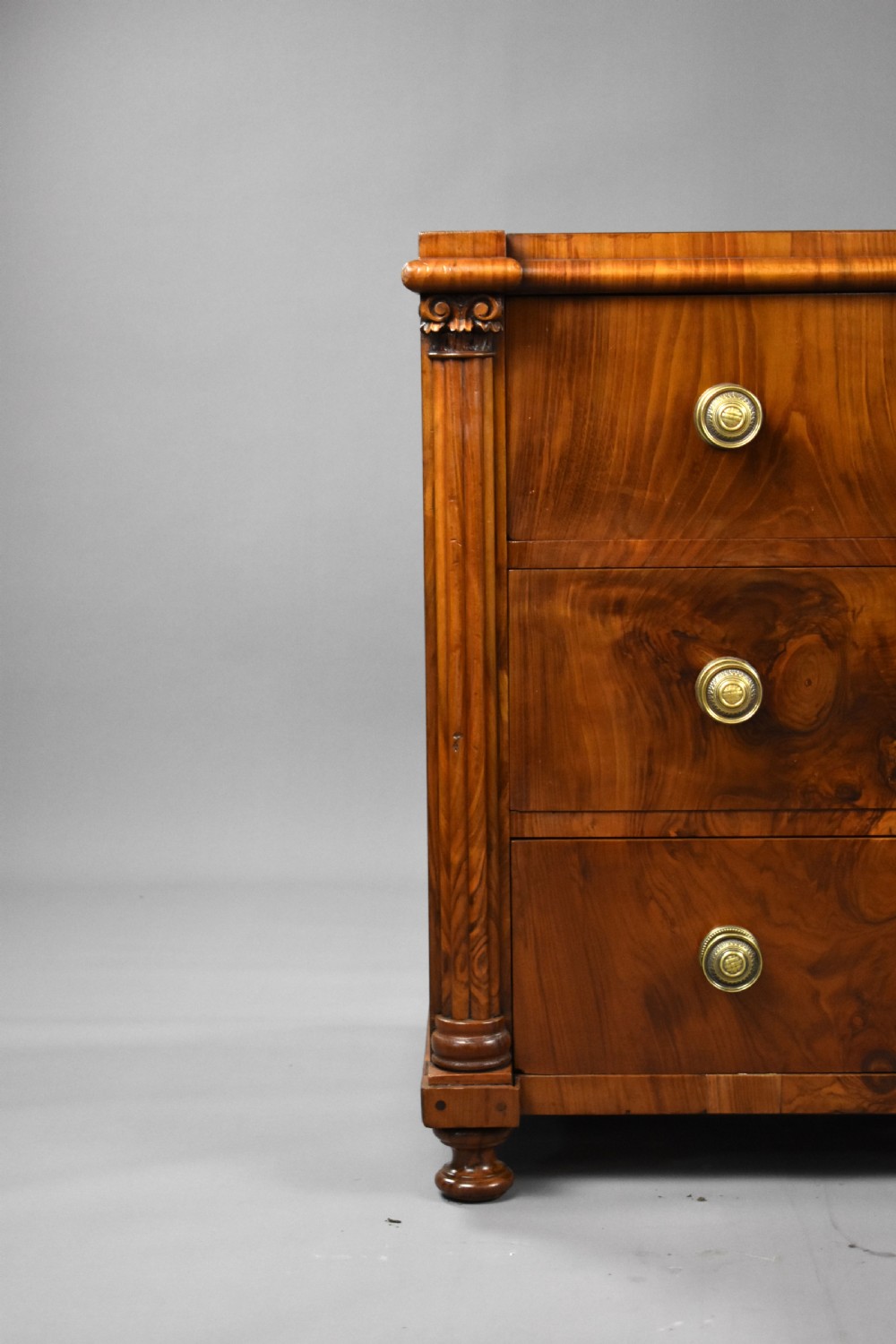 19th Century Continental Walnut Chest of Drawers View III
