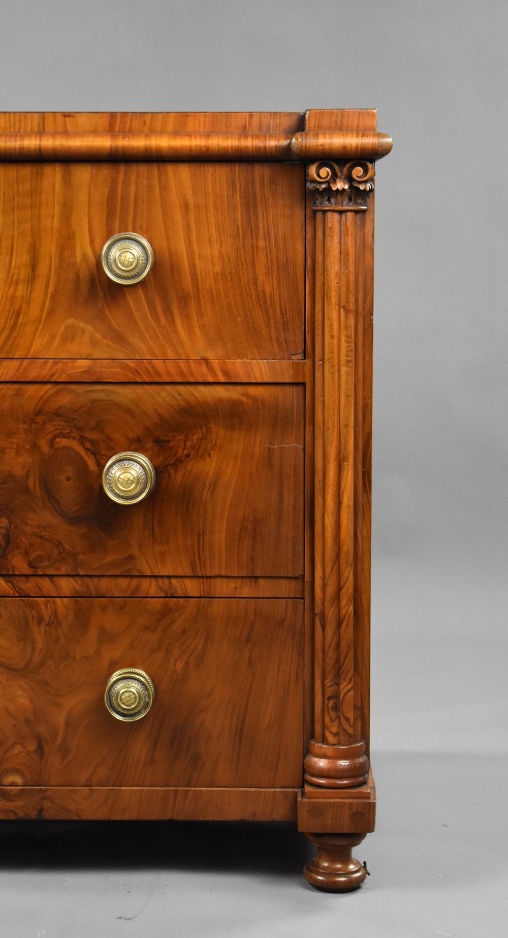 19th Century Continental Walnut Chest of Drawers View IV