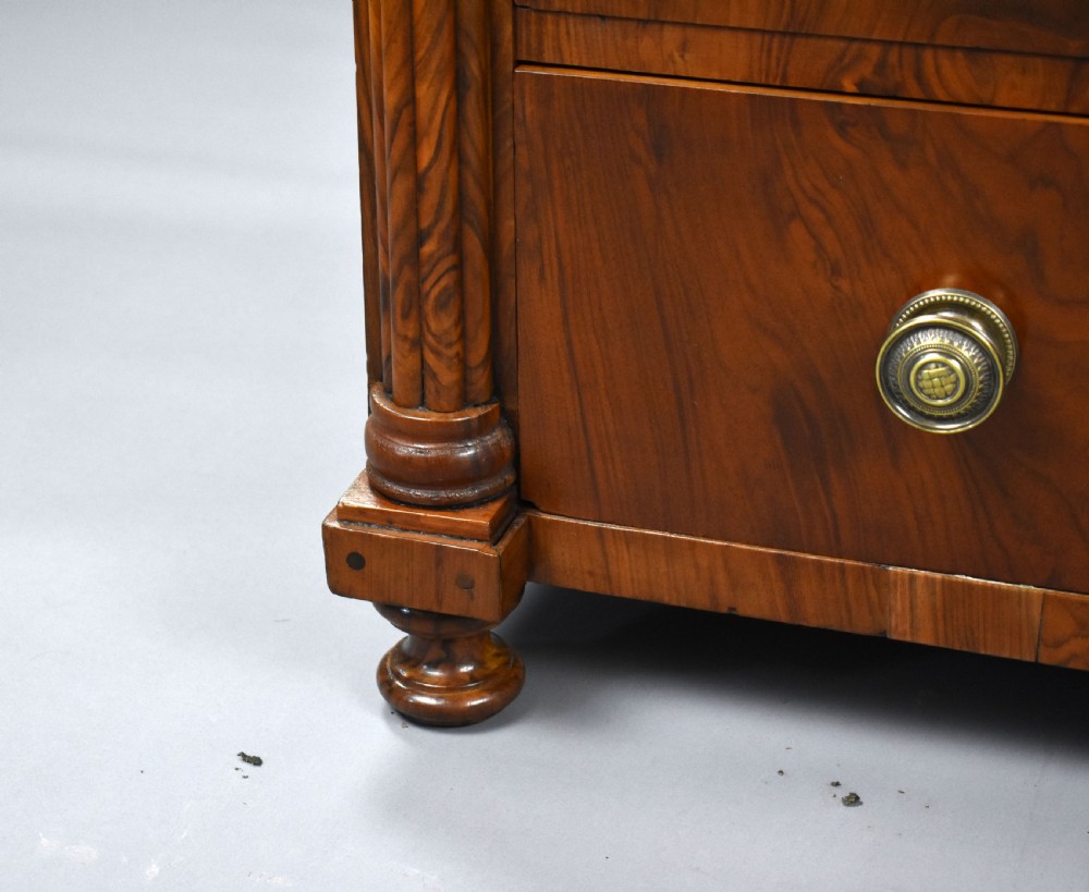 19th Century Continental Walnut Chest of Drawers View VIII