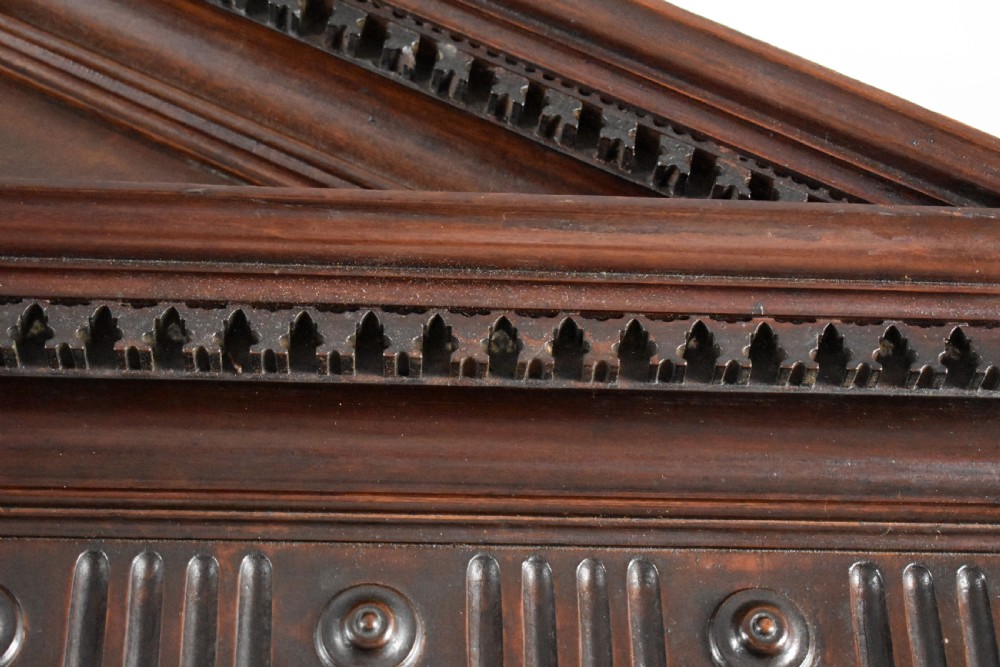 George III Mahogany and Inlaid Clothes Press View X