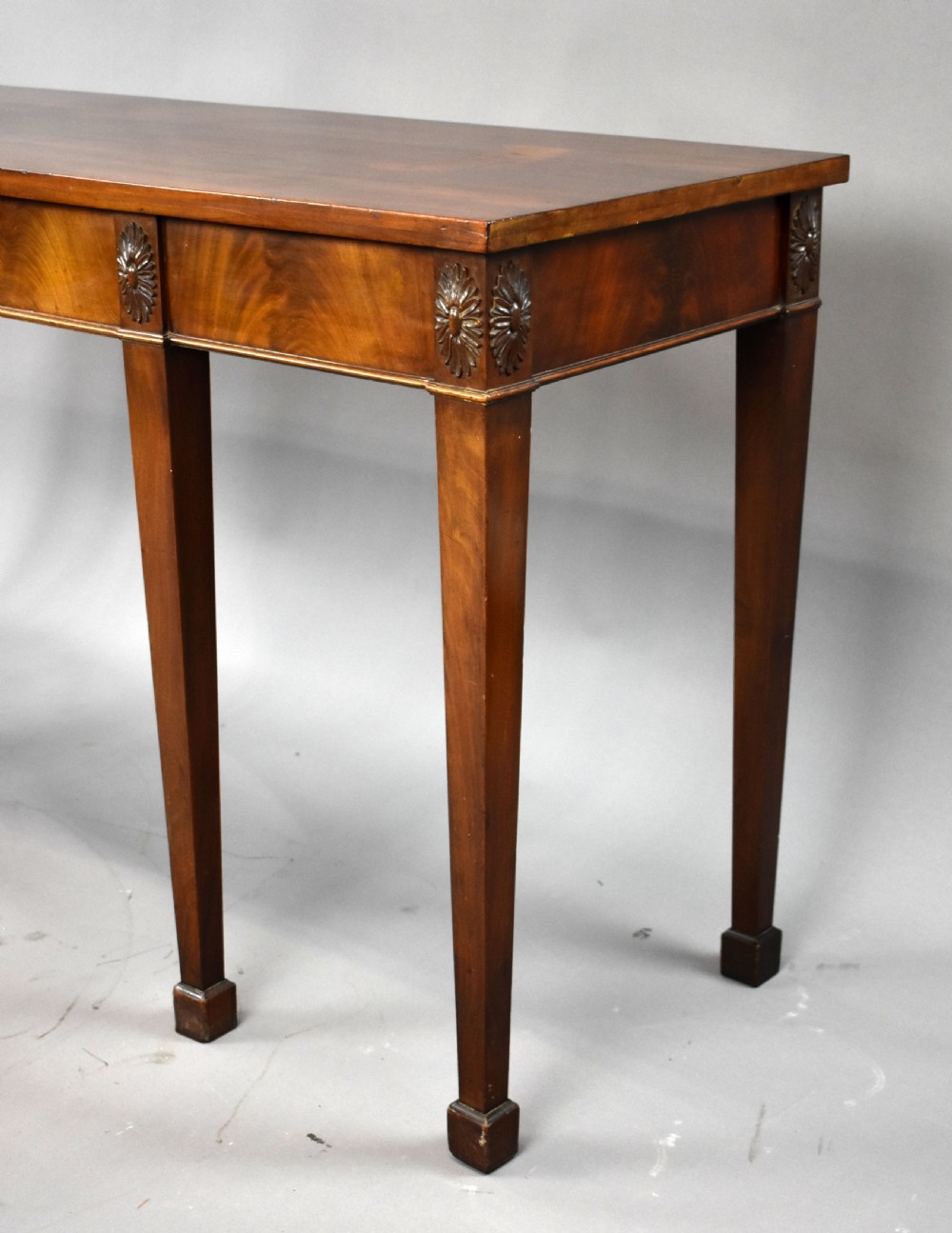 Antique Mahogany Serving Table View VI