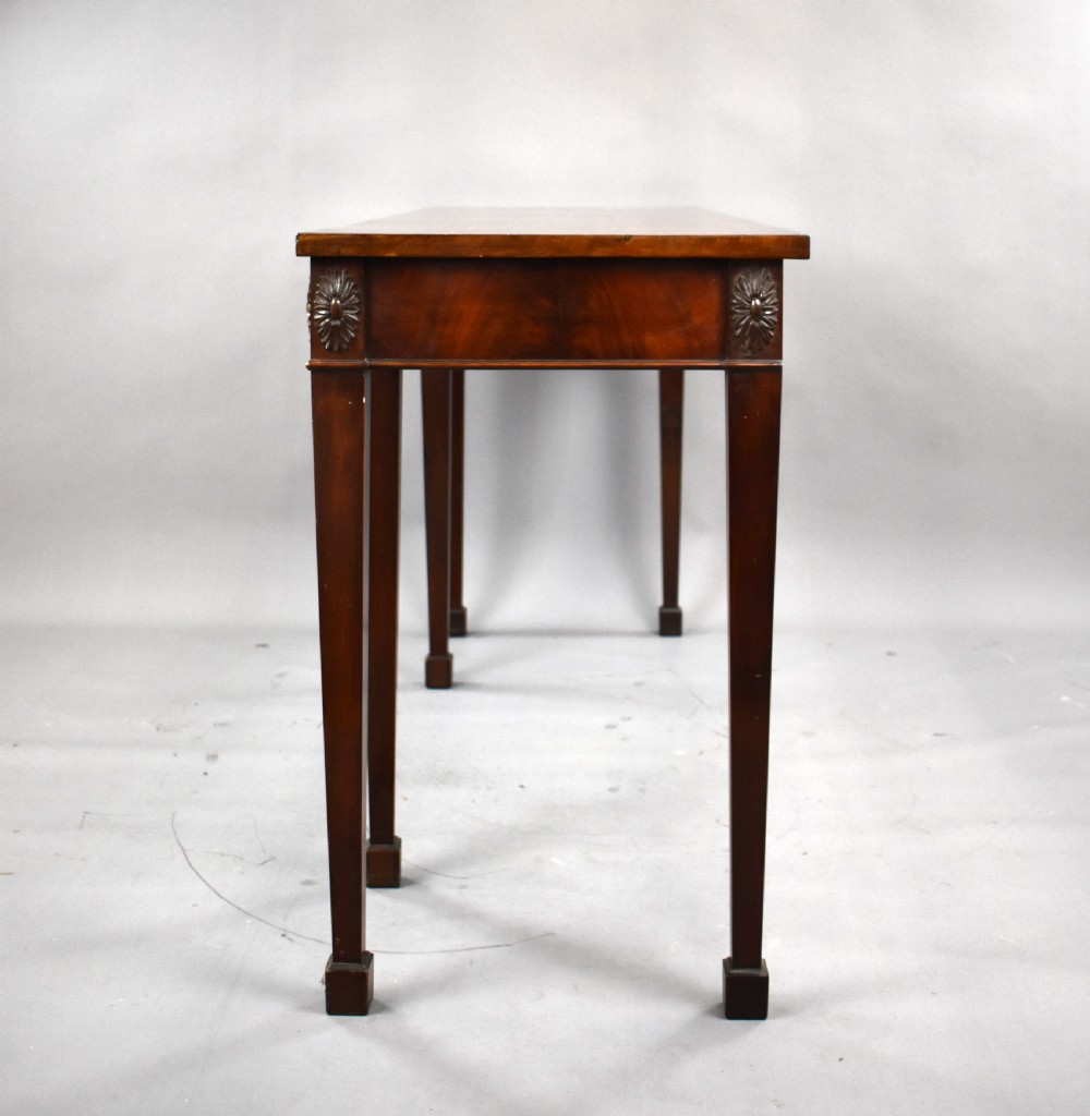 Antique Mahogany Serving Table View VIII