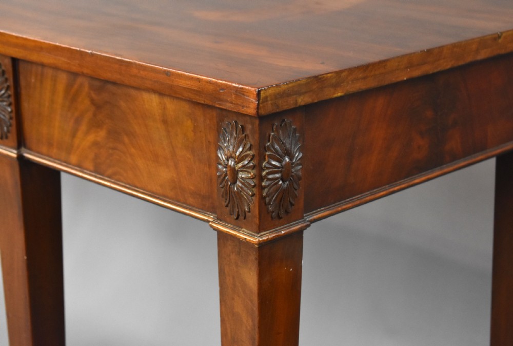 Antique Mahogany Serving Table View X