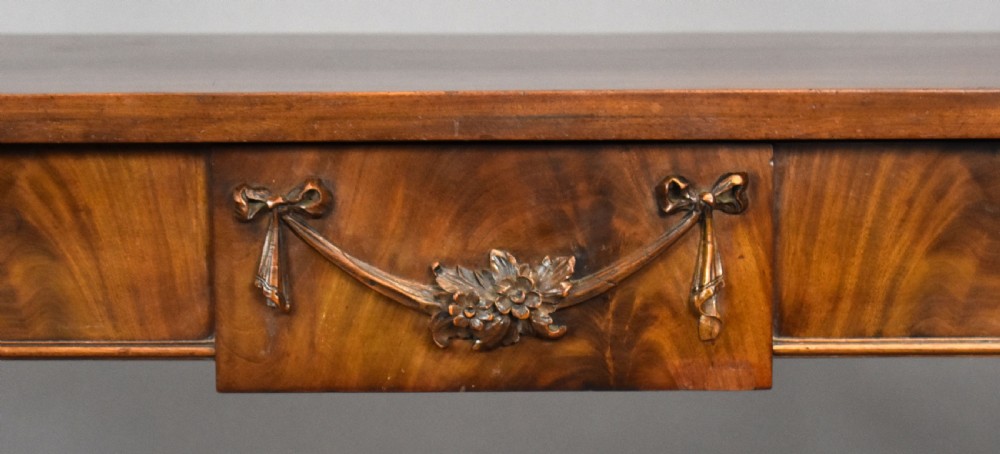 Antique Mahogany Serving Table View XIV
