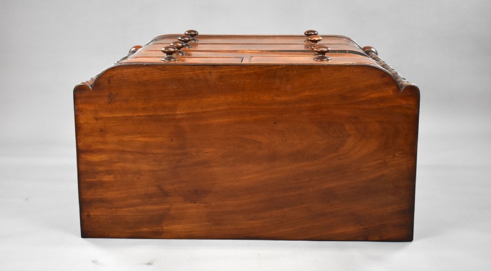 William IV Mahogany Bowfront Chest of Drawers View IV