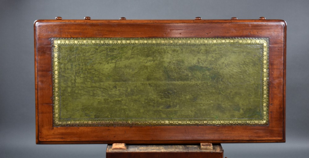 Victorian Mahogany Pedestal Desk View IX