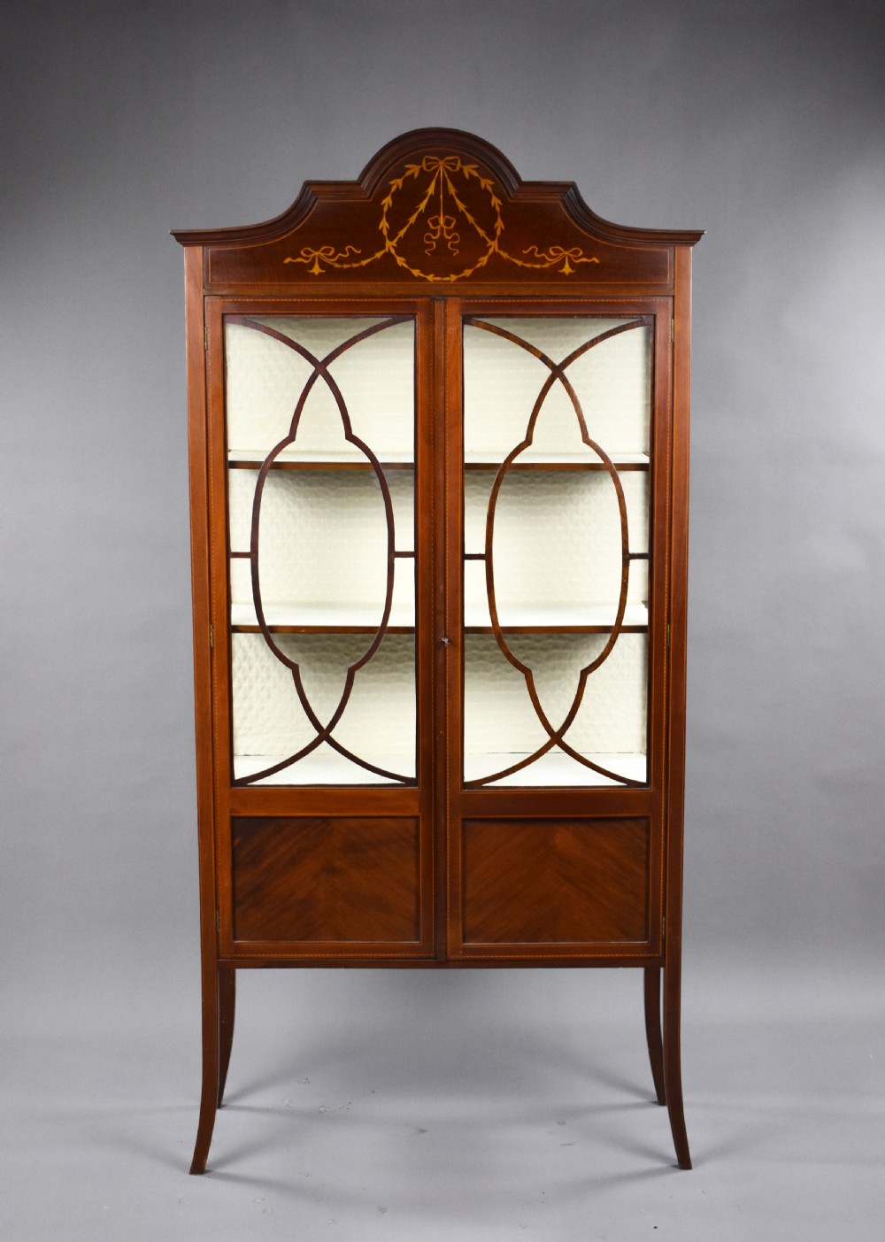 Edwardian Mahogany Display Cabinet