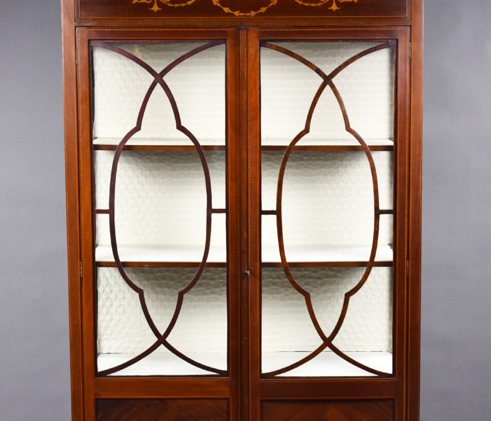 Edwardian Mahogany Display Cabinet View III