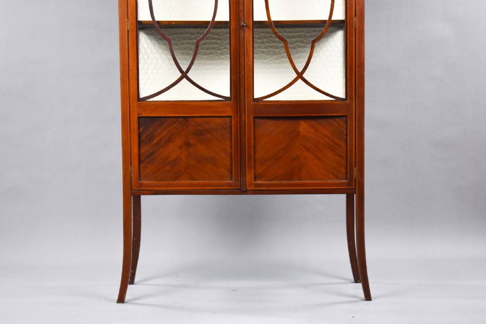 Edwardian Mahogany Display Cabinet View IV