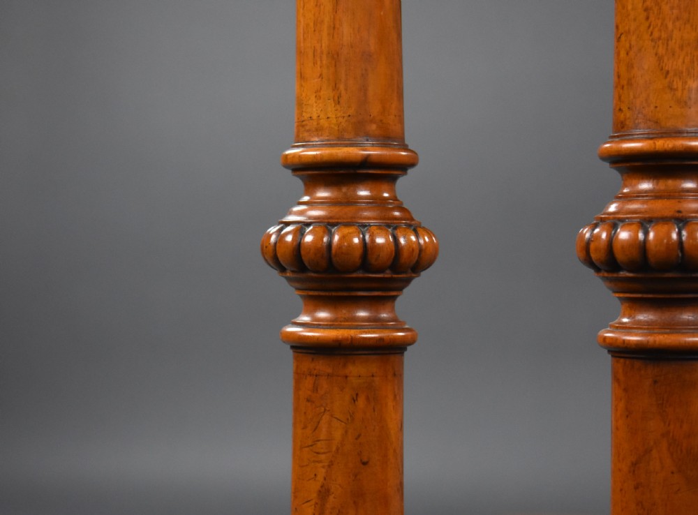 Victorian Walnut Writing Table by Doveston, Bird & Hull View XII