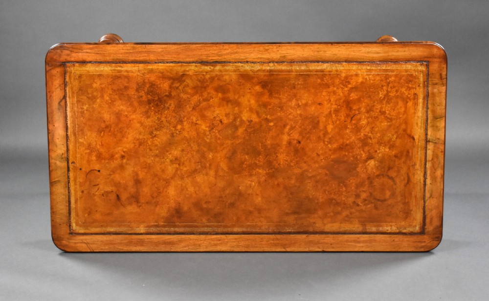 Victorian Walnut Writing Table by Doveston, Bird & Hull View XV